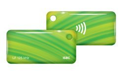 RFID-Брелок ISBC ATA5577 (Зелёный): Брелок-заготовка