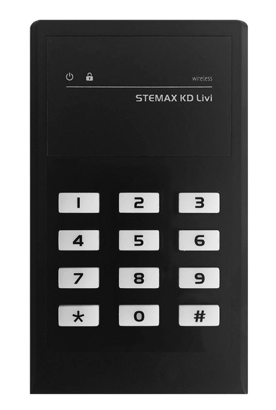 STEMAX KD Livi (черный): Беспроводная кнопочная кодовая панель