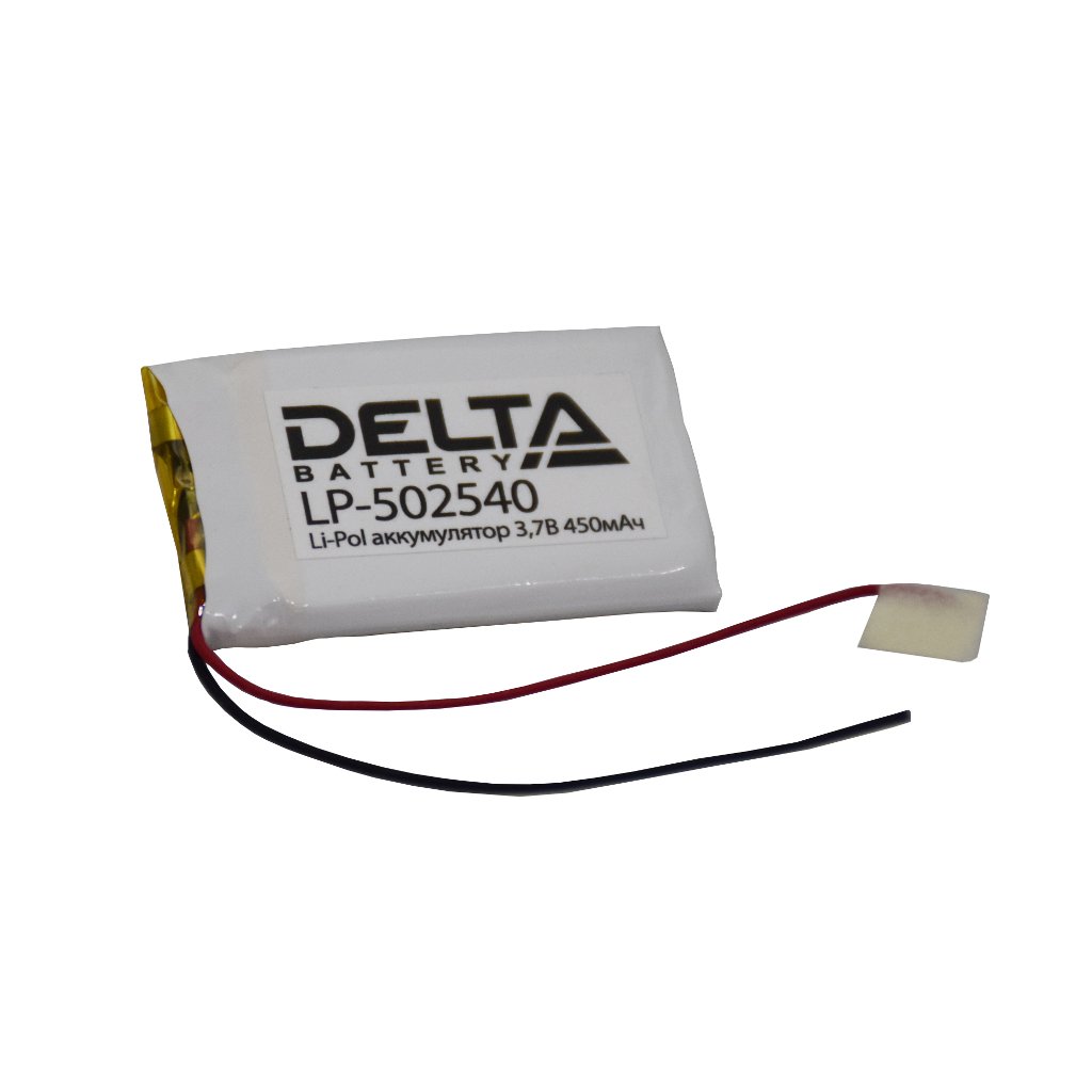 Delta LP-502540: Аккумулятор литий-полимерный призматический