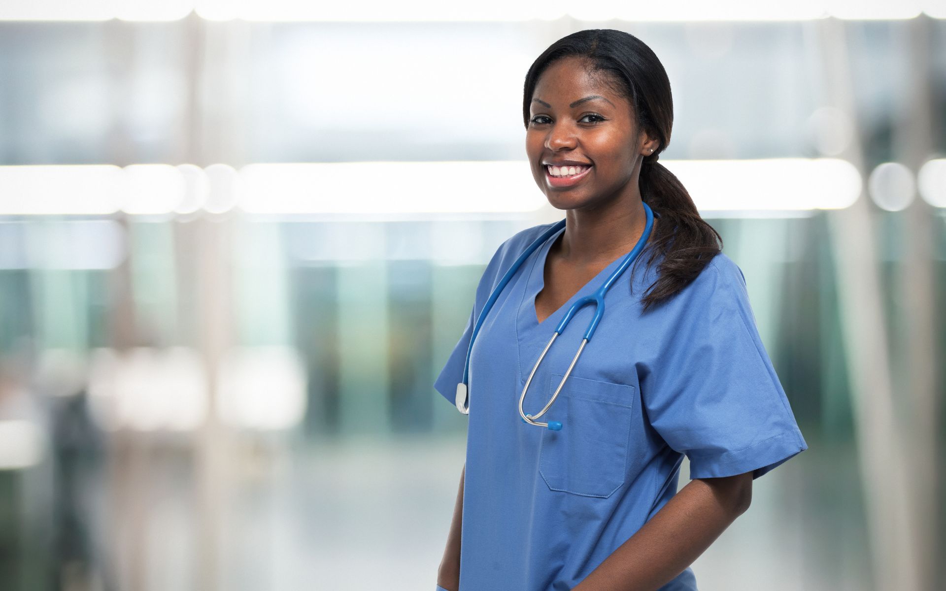 Nigerian nurse. Real world example for the Red-White-Red Card for shortage occupation.