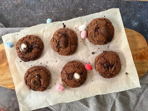 easter-double-chocolate-cookies