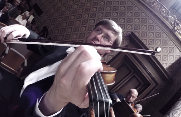 Чешский оркестр заснял концерт на 24 камеры GoPro