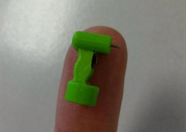 С помощью 3D принтера создана микро электродрель