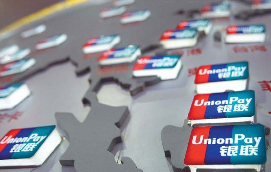 Первая кредитная карта UnionPay выпущена китайским банком в США