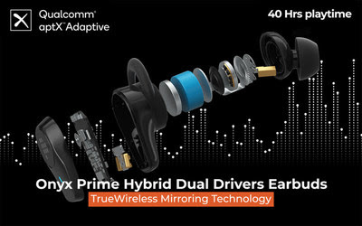 Tronsmart выпускает беспроводные наушники ONYX PRIME с гибридным сдвоенным излучателем