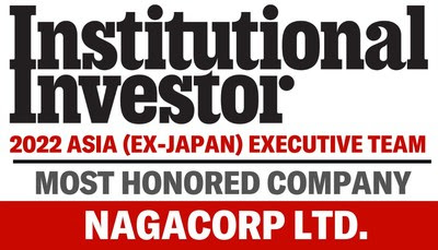 NagaCorp завоевывает высокие награды от журнала «Институциональный инвестор»