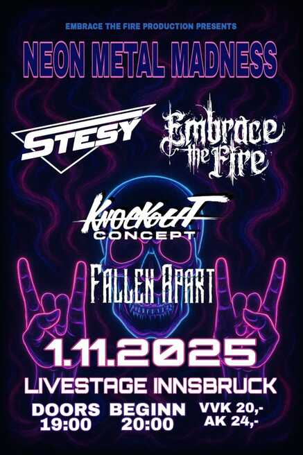 Event image for NEON METAL MADNESS