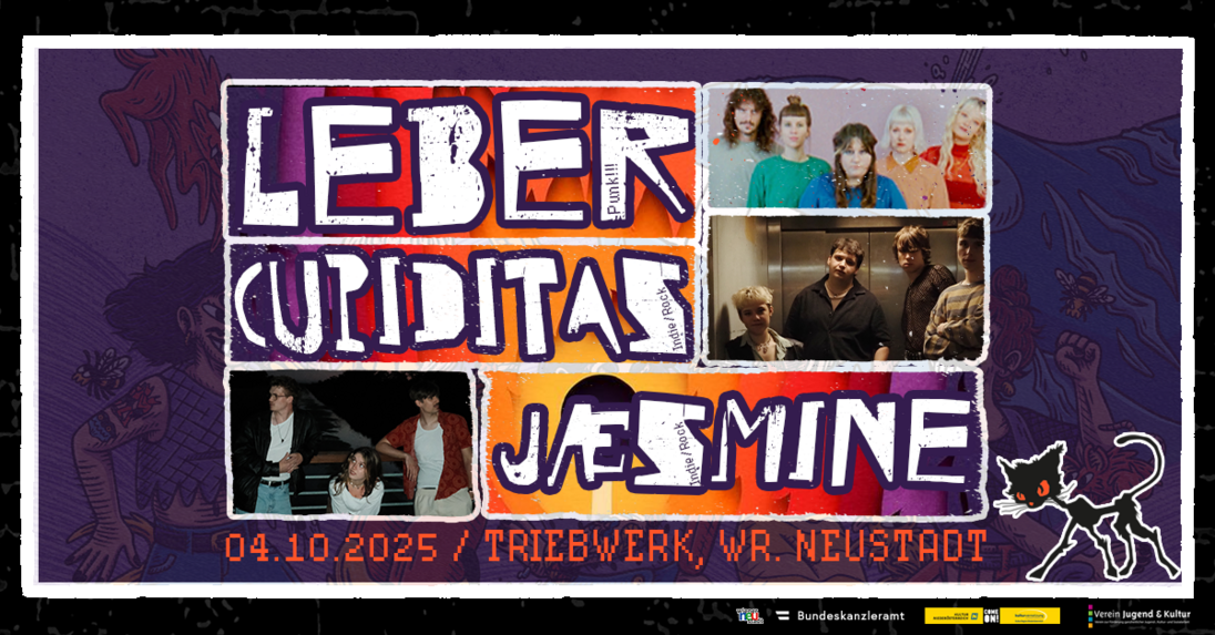 Event image for LEBER // CUPIDITAS // JÆSMINE