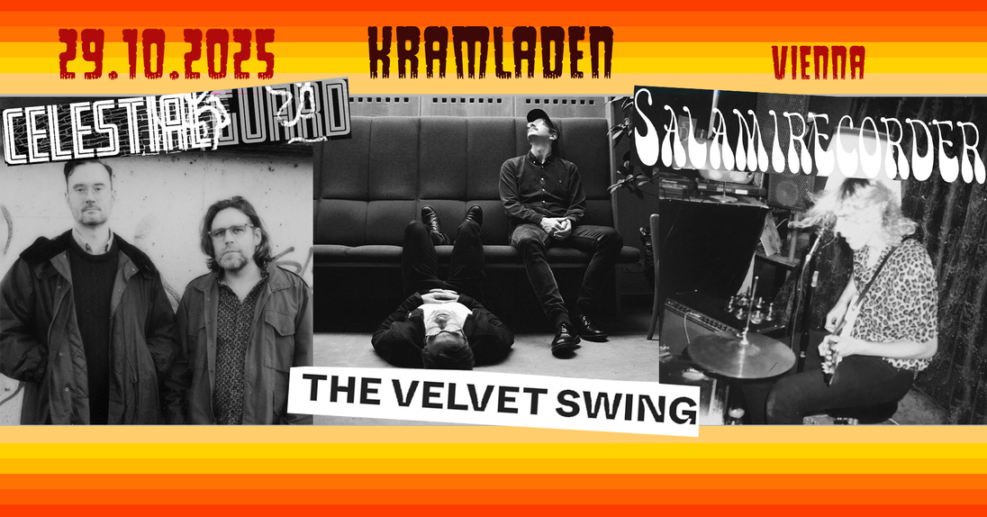 Event image for CELESTIAL GUARD - SALAMI RECORDER - THE VELVET SWING 