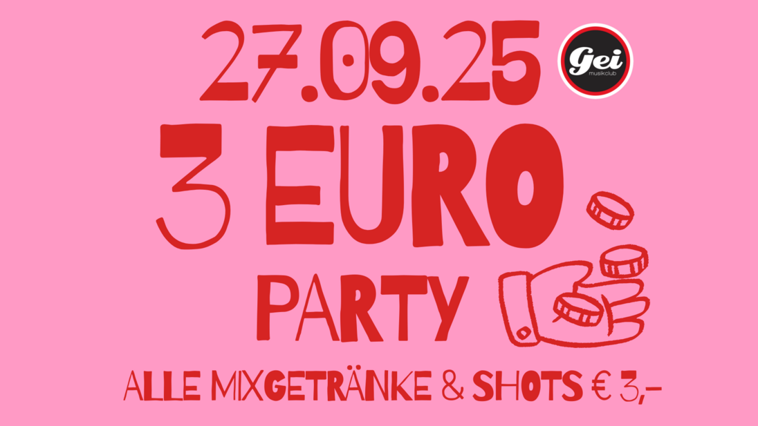 Event image for 3-Euro-Party