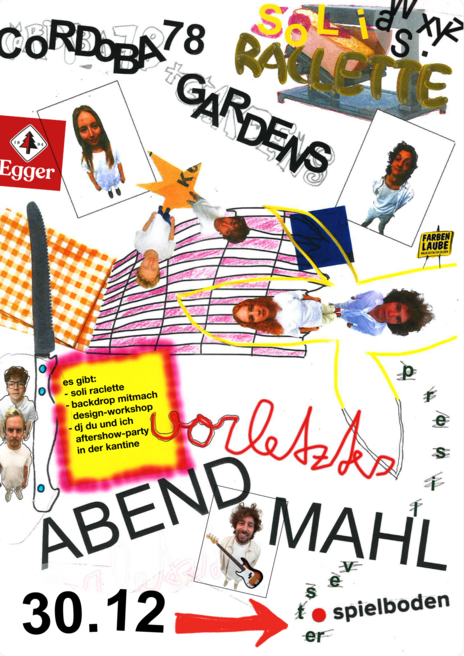 Event image for Pre-Silvesterparty „Vorletztes Abendmahl“ mit Cordoba78 & Gardens & mehr