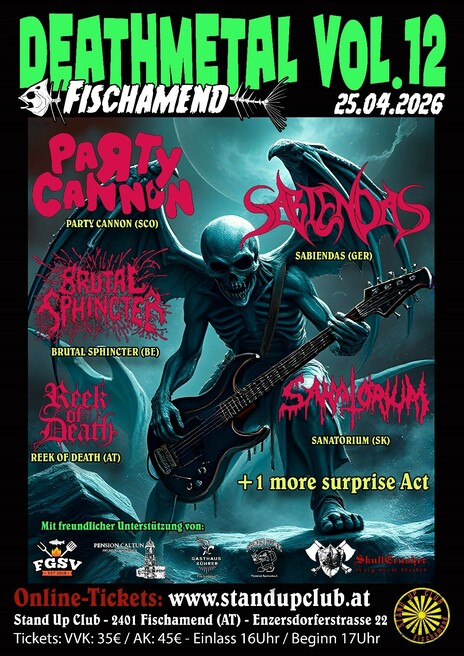 Event image for Deathmetal Vol.12