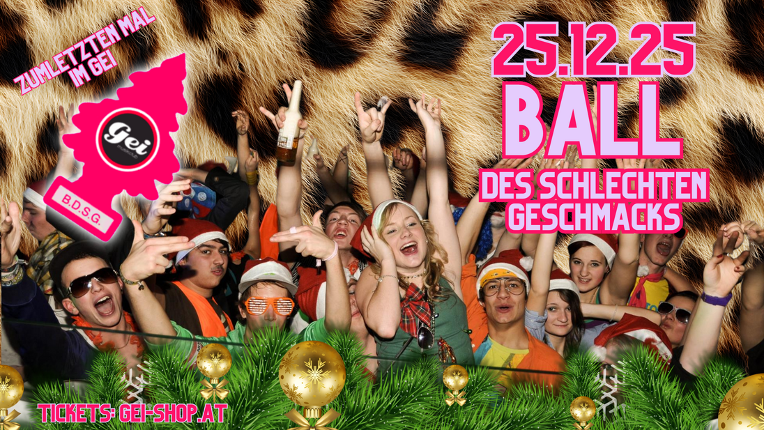 Event image for Ball des Schlechten Geschmacks 