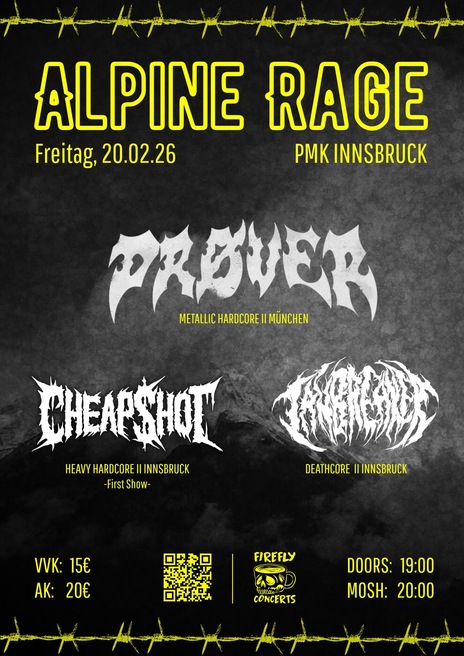 Event image for Alpine Rage (Hardcore / Metalcore Fest)