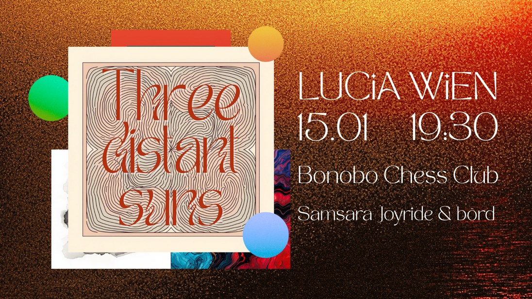 Event image for Three Distant Suns