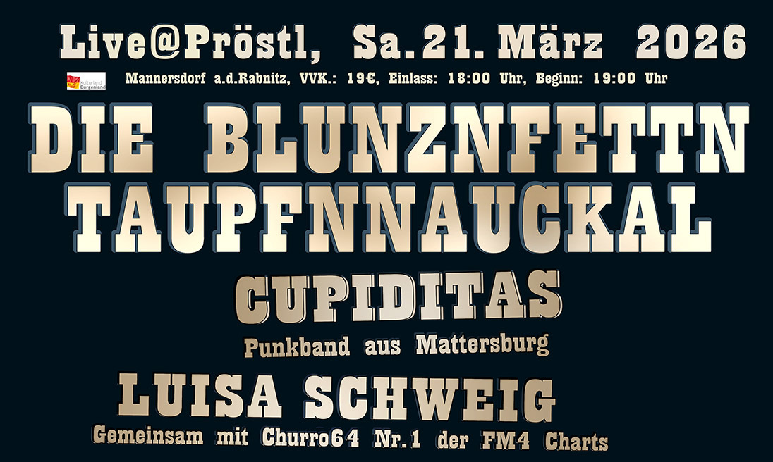 Event image for Die Blunznfettn Taupfnnauckal