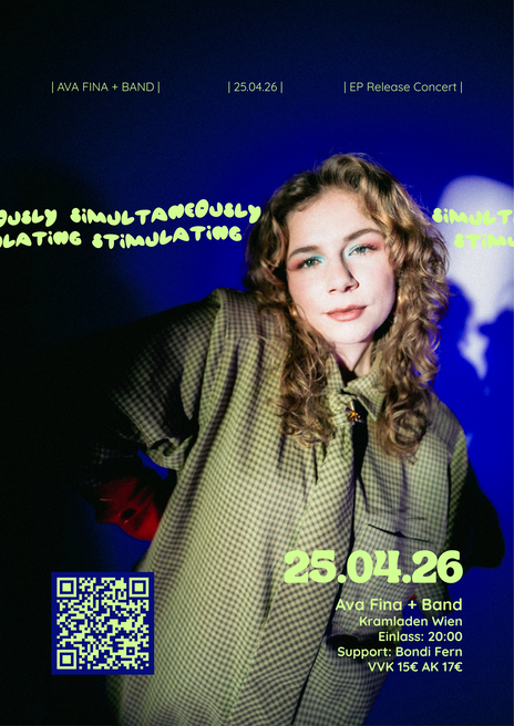 Event image for Ava Fina - Simultaneously Stimulating