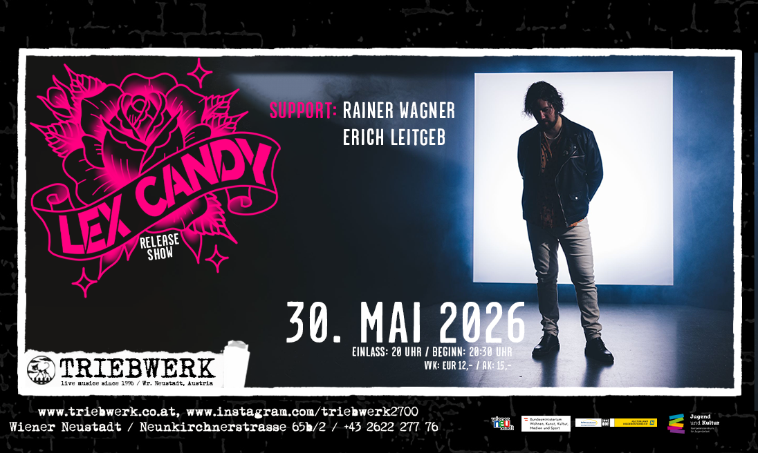 Event image for Lex Candy // Rainer Wagner // Erich Leitgeb