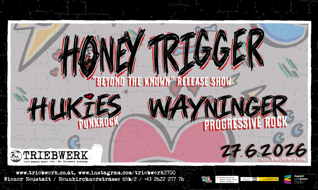 Event image for Honey Trigger - "BEYOND THE KNOWN“ Release Show