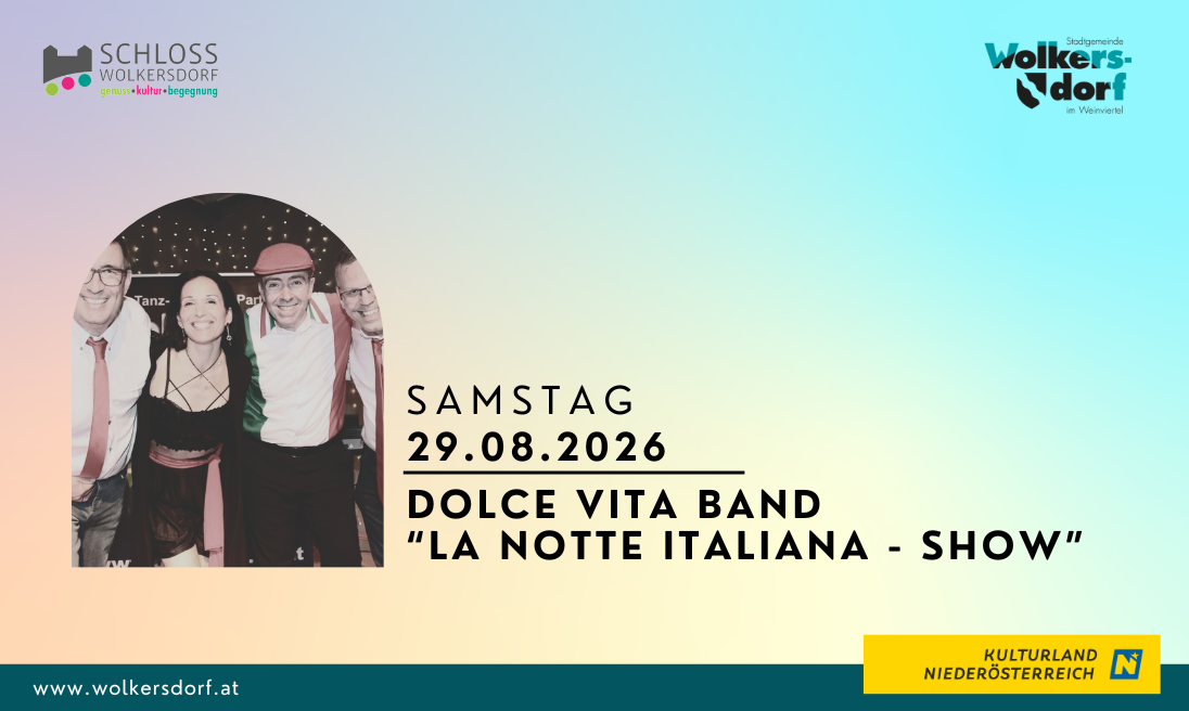 Event image for Dolce Vita Band  - La Notte Italiana 