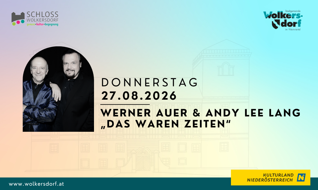 Event image for Werner Auer & Andy Lee Lang - Das waren Zeiten
