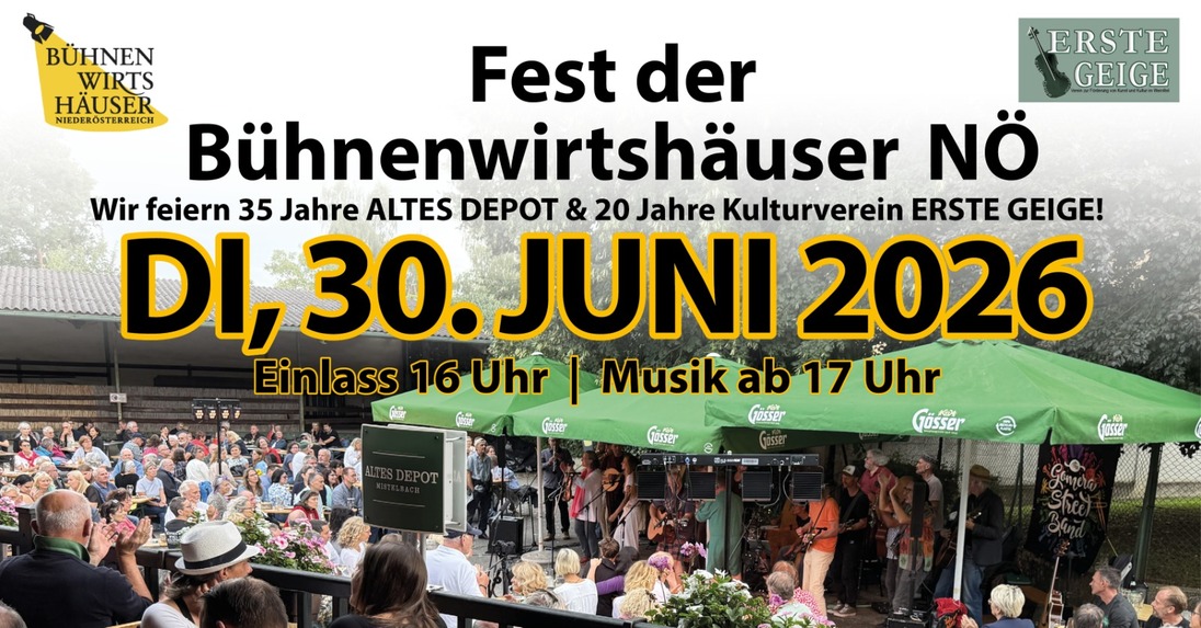 Event image for Fest der NÖ Bühnenwirtshäuser