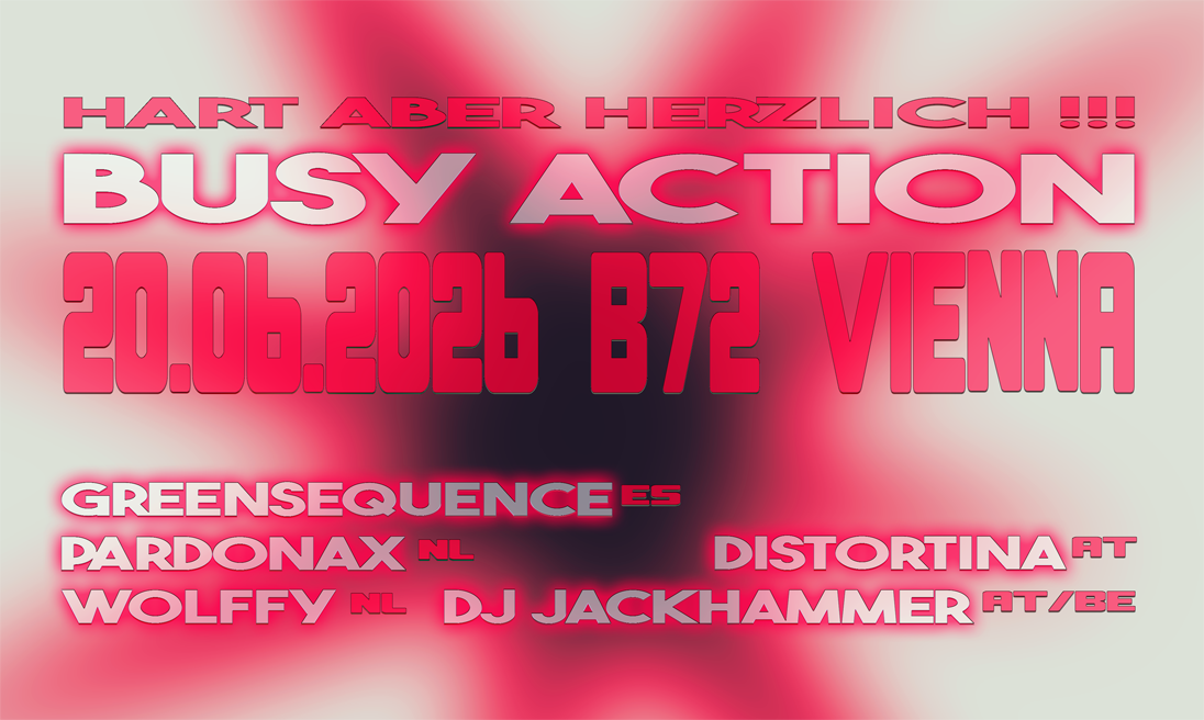 Event image for BUSY ACTION: HART ABER HERZLICH !!!