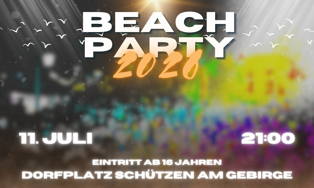 Event image for BEACHPARTY Schützen 