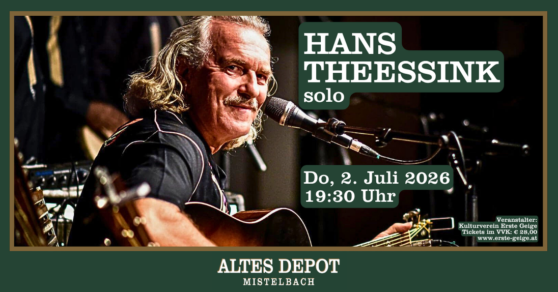 Event image for Hans Theessink solo