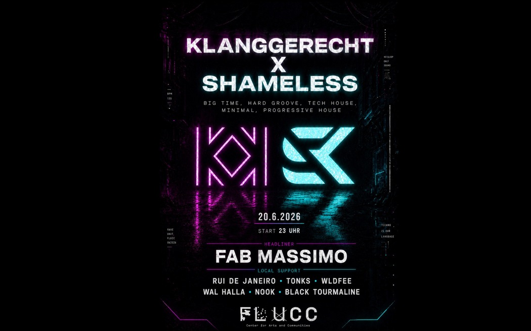 Event image for Klanggerecht X Shameless