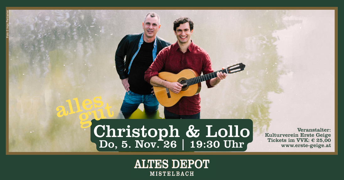 Event image for Christoph & Lollo: alles gut