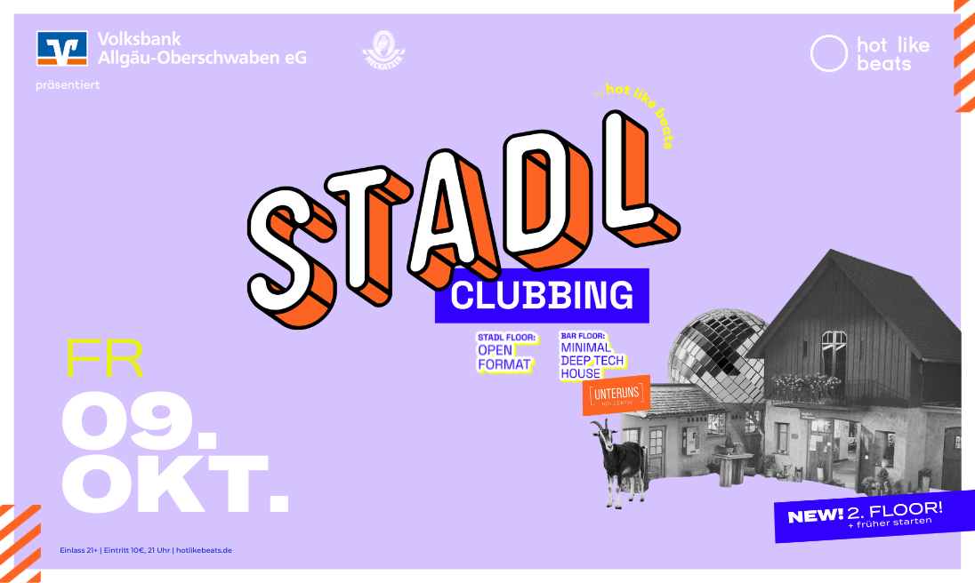Event image for Hot like Beats - Stadl Clubbing 09.10.