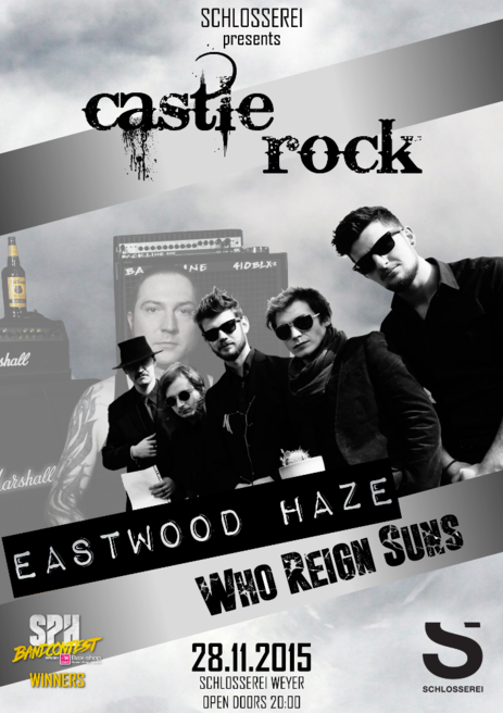 Event image for CASTLE ROCK w/ Eastwood Haze and Who Reign Suns