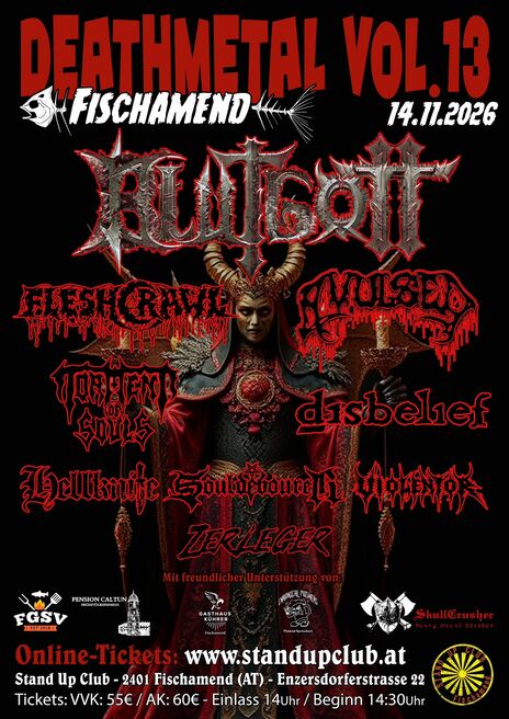 Event image for Deathmetal Vol.13