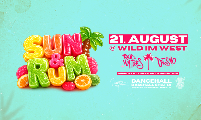Performance image for Sun & Rum : Dancehall Day-Party in Wien - 21. August 2026 