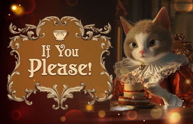 If you please!