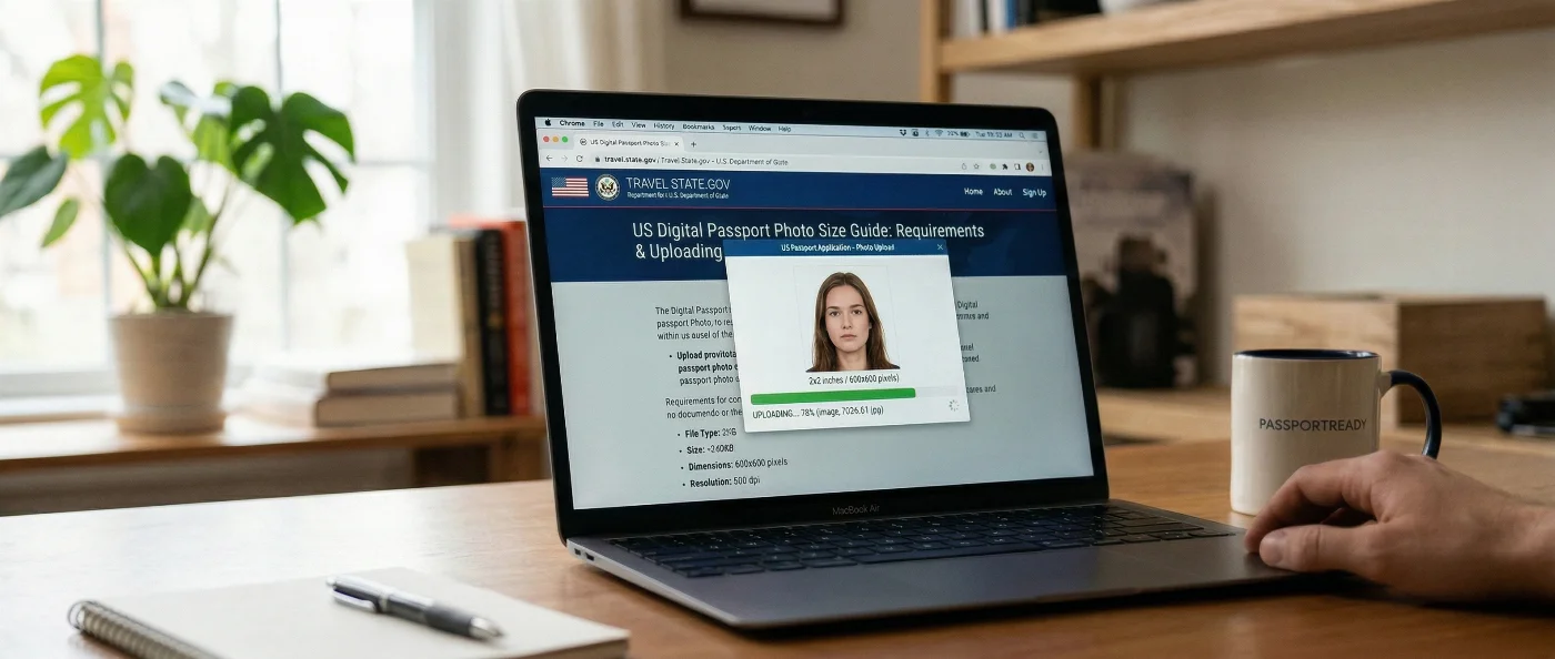 U.S. Digital Passport Photo Size 2026: Complete Technical Guide