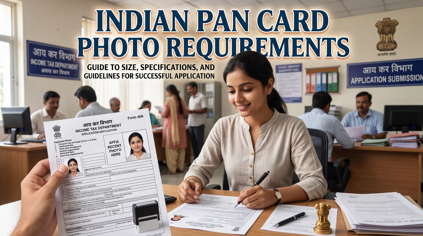 Indian PAN Card Photo Requirements in 2026 — New 3.5 x 4.5 cm Rules