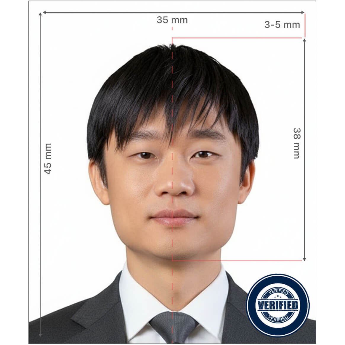 Japan Passport Photol Result Image
