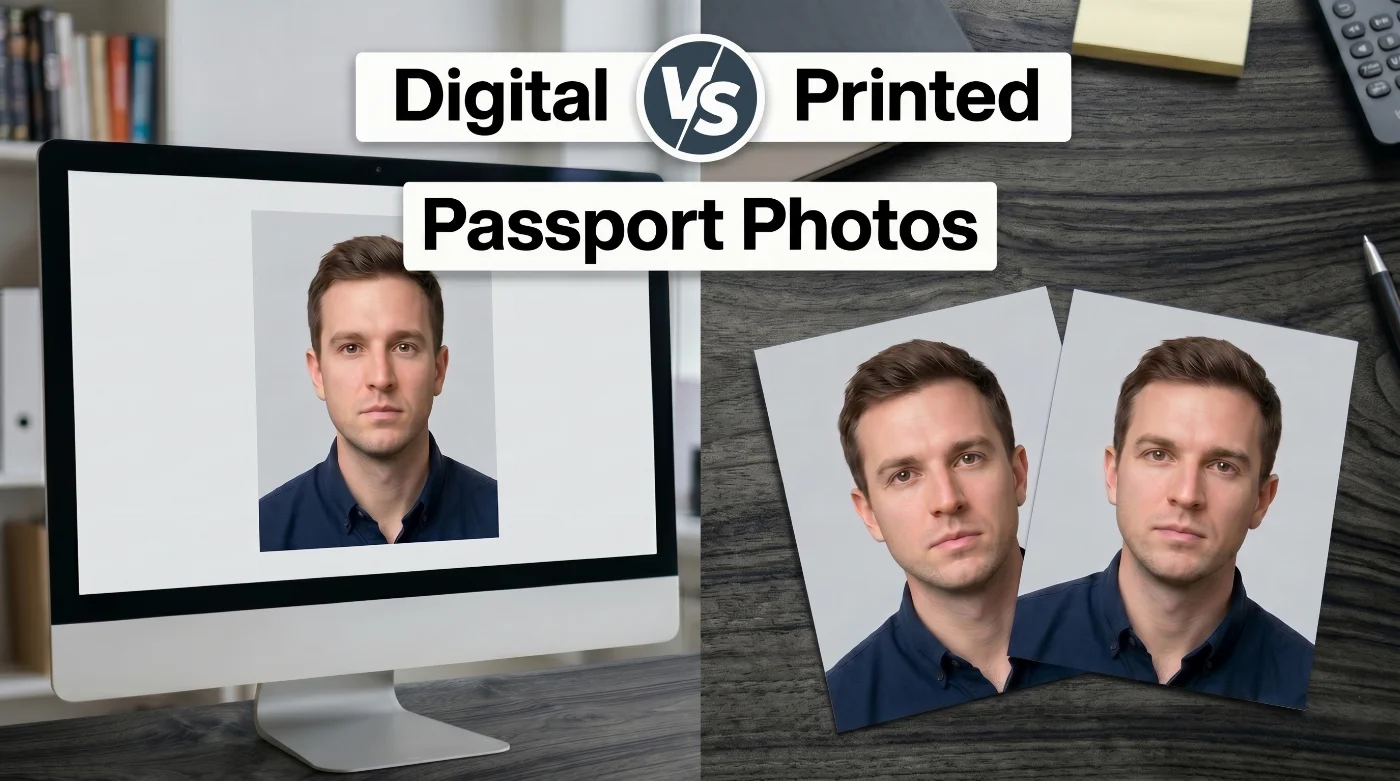 Digital vs Printed Passport Photos: Rules, Formats & Rejection Traps