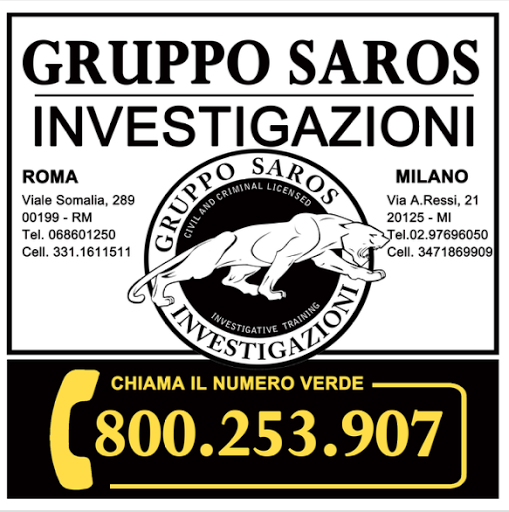 Investigatore privato Milano SAROS Agenzia Investigativa Milano
