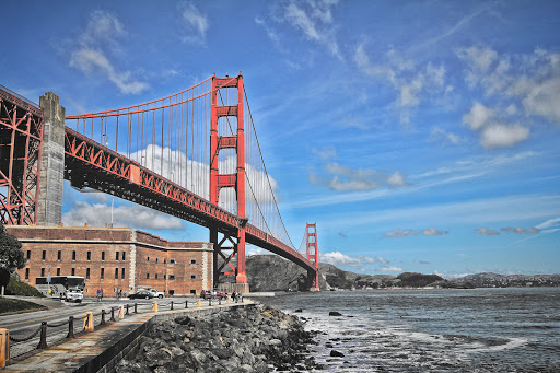 Golden Gate Bridge/Parking Lot
