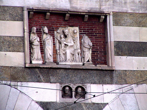 Tabernacolo Madonna e Santi - Archi di Porta Nuova - Milano