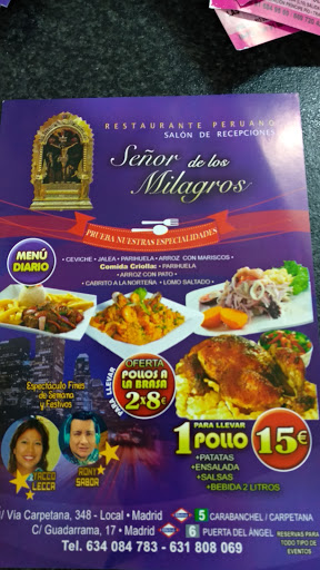 Restaurante peruano Señor de los Milagros (pollos a la brasa)