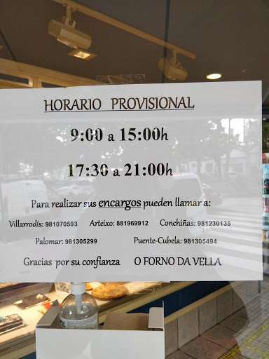 Panadería O Forno Da Vella (R. Ponte | A Coruña)