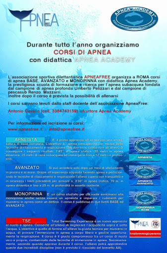 Apneafree - Corsi Apnea Roma