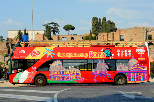 City sightseeing Bus Rome
