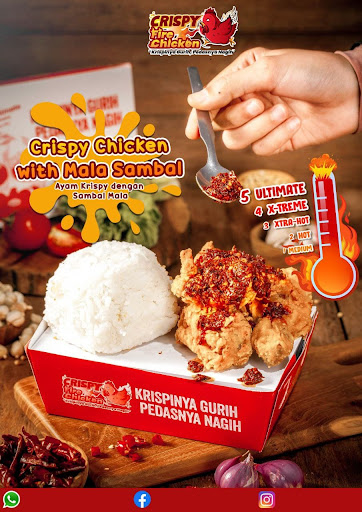Crispy Fire Chicken Tabanan