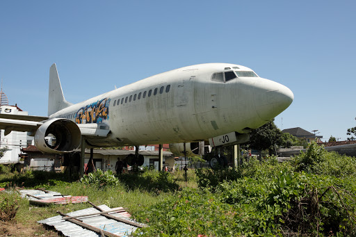 Boeing 737 Abandoned Plane Bali
