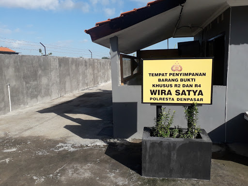 Tempat Penyimpanan Barang Bukti Wira Satya Polresta Denpasar